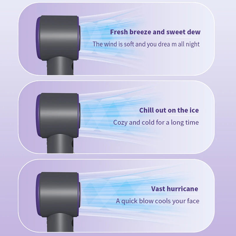 Portable Handheld Turbo Fan Cooling Semiconductor Refrigeration.