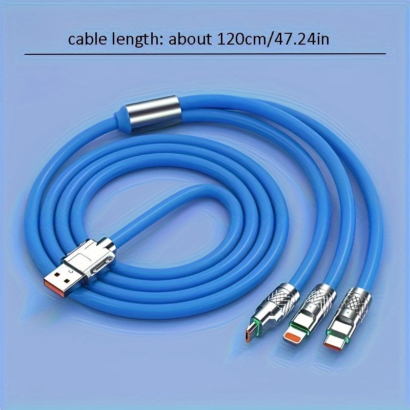 Super-Fast 120W USB Type-C Charger Cable.