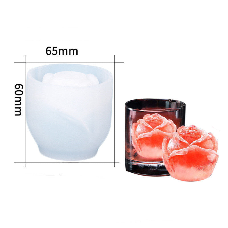 Silicone Mold Bear Shape Ice Cube Maker.