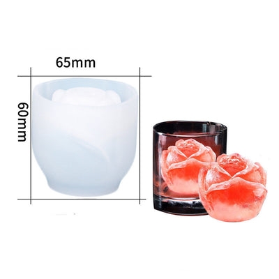 Silicone Mold Bear Shape Ice Cube Maker.