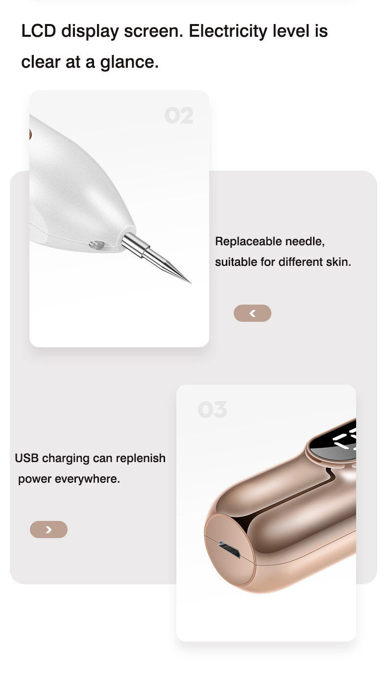 Tattoo Mole Removal Plasma Pen Laser Facial Freckle Dark Spot Remover Tool Wart.