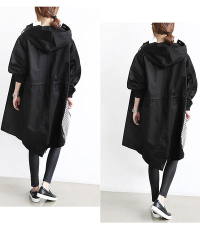 Windbreaker Jacket Loose Button