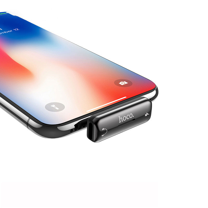 Dual Lightning Digital Audio Converter Adapter.