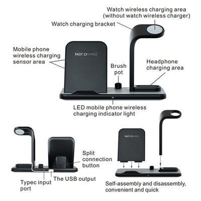 Wireless charger bracket.