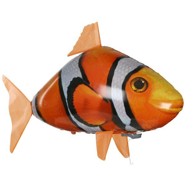 Remote Control Shark Toy Air Swimming Fish Infrared Flying RC Airplanes Balloons.