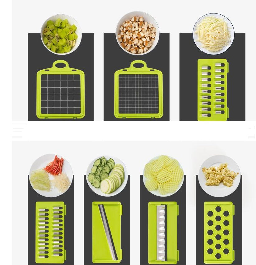 Multifunctional Vegetable Cutter Slicing And Dicing