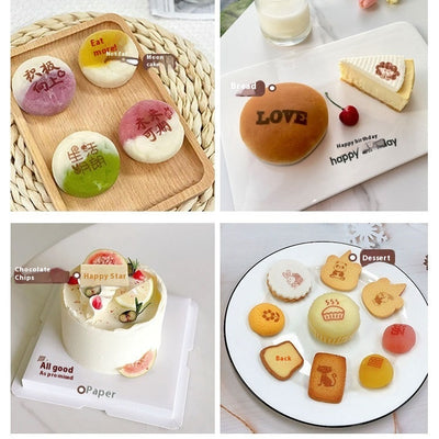Handheld Inkjet Printing Pen Cake Edible Coffee Latte