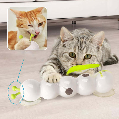 Teasing Cat Toy Automatic Pes Toy With Tail Motion Activated Kitten Rechargeable Smart Interactive Cat Toy