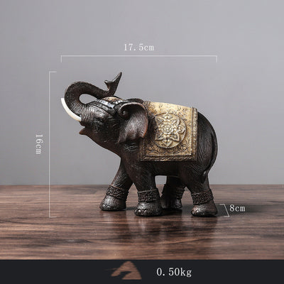 Elephant Resin Decoration Creative Home
