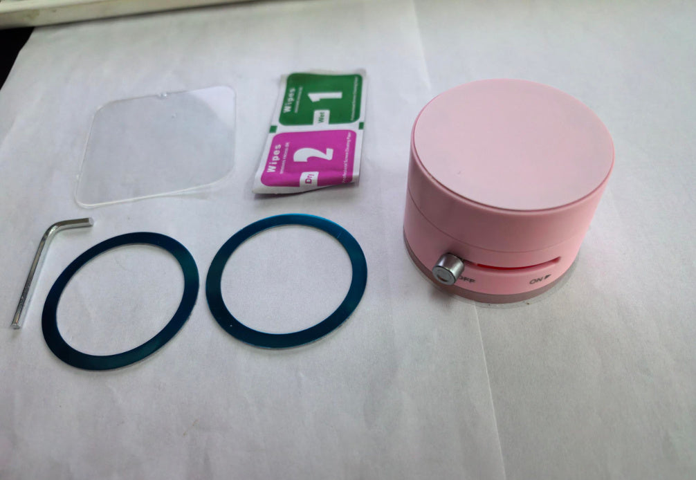 Foldable Magnetic Vacuum Phone Holder