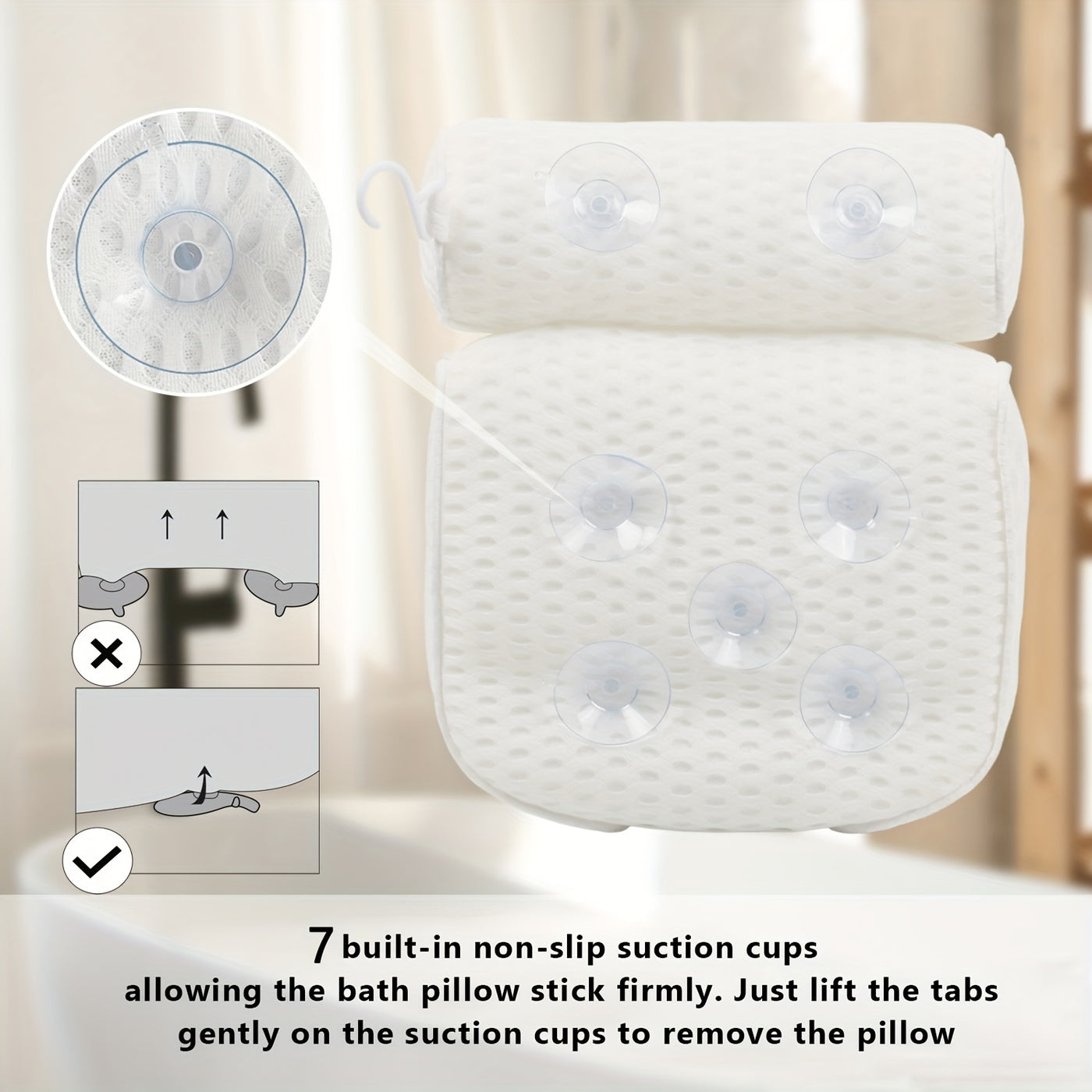 Bathtub Pillow.