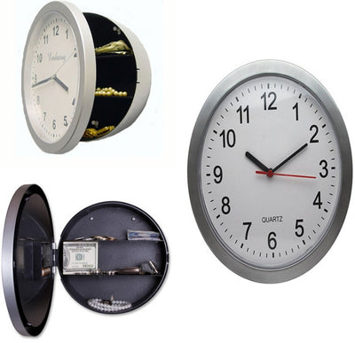 jewelry safe storage clock