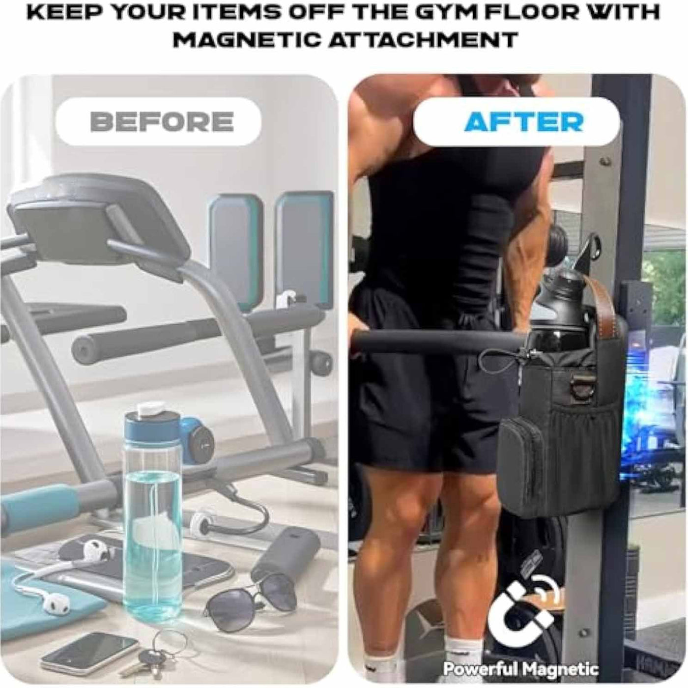 Waterproof Gym Water Bottle Rack Fitness Portable Weekend Fitness.