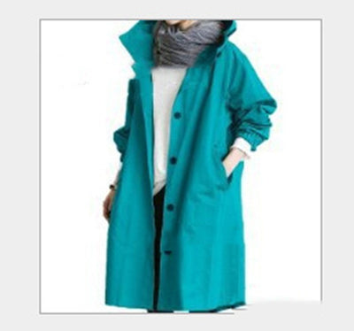 Windbreaker Jacket Loose Button