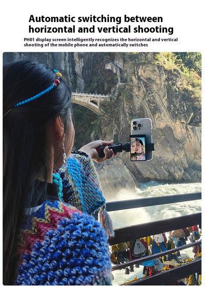 Selfie Mirror Display Screen Magnetic Suction