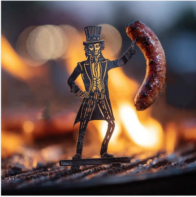 Creative Sausage Modeling Barbecue Tool.
