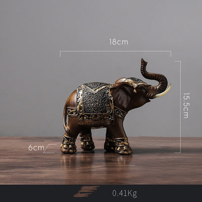 Elephant Resin Decoration Creative Home