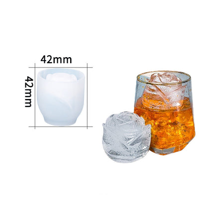 Silicone Mold Bear Shape Ice Cube Maker.