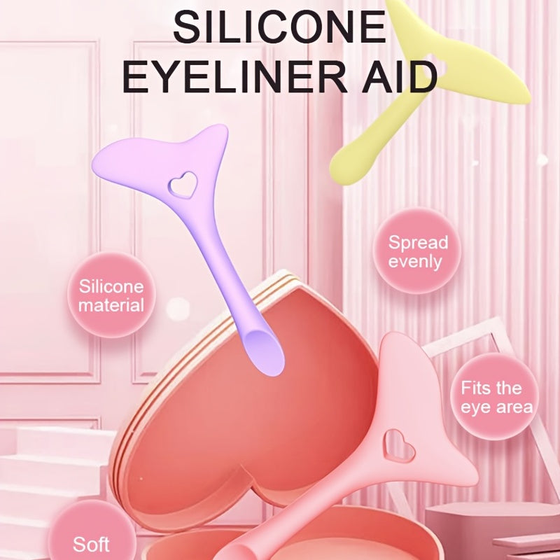 Silicone Eyeliner Stencils - Wing Tips.