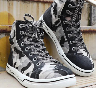 Men's Motorcycle Casual Riding Boots.