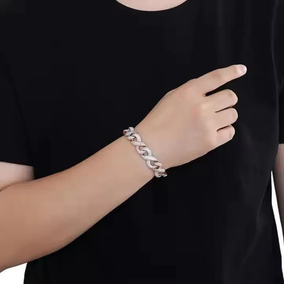 Brass Bracelet Hip Hop Style.