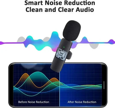 Clear Digital Wireless Microphone.