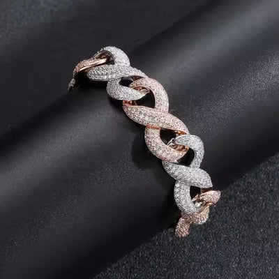 Brass Bracelet Hip Hop Style.