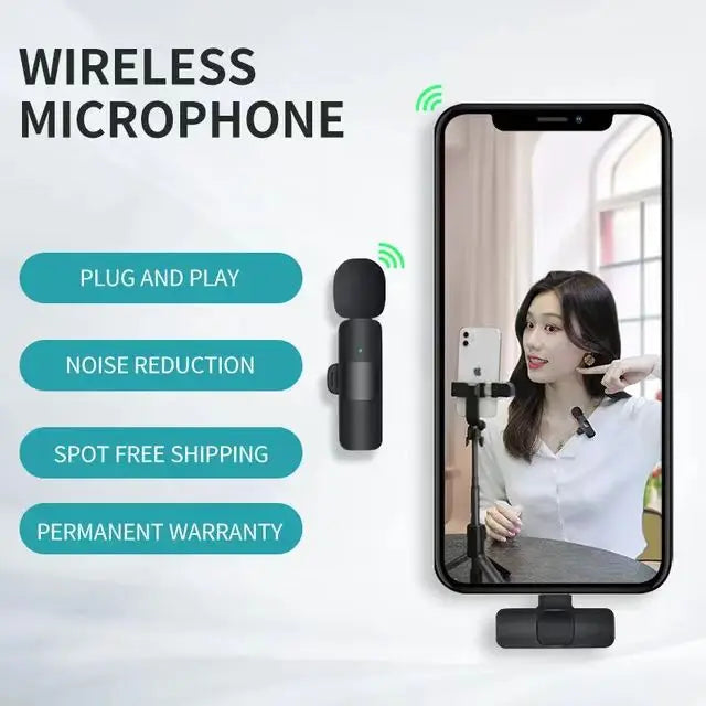 Clear Digital Wireless Microphone.