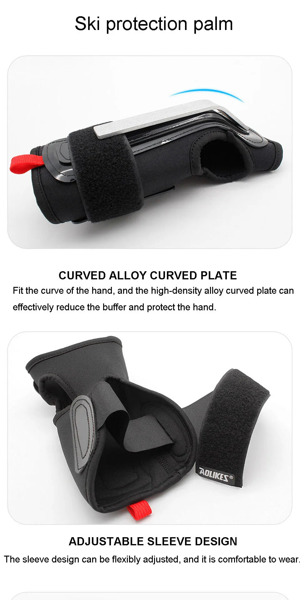 Ski Wrist Support Gear Hand Protection.