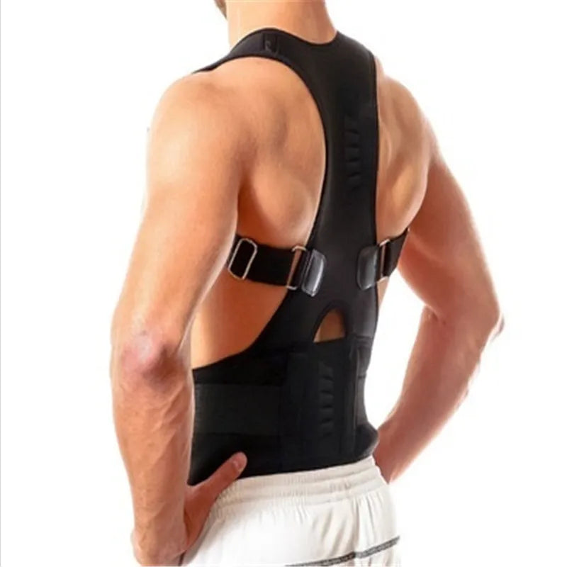 Adjustable Magnetic Posture Back Support Corrector Belt.