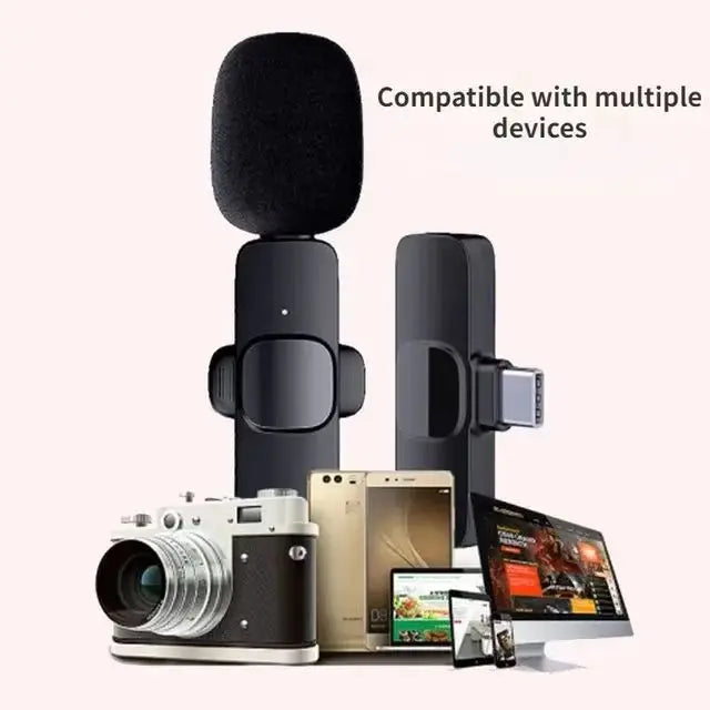 Clear Digital Wireless Microphone.