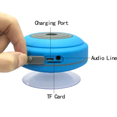 BT Loud Subwoofer Speakers Waterproof Portable.
