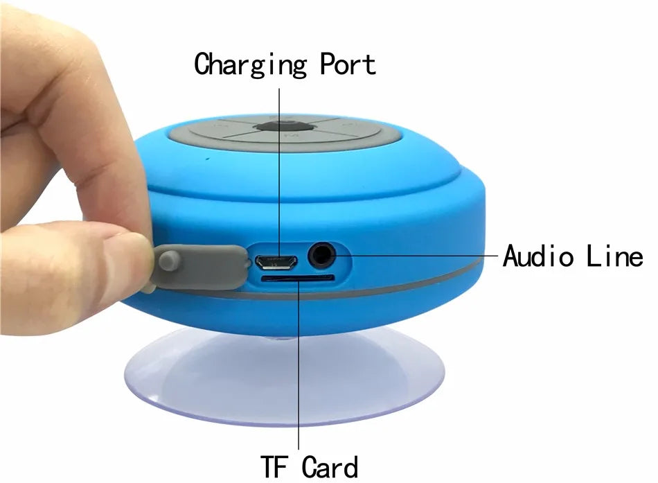 BT Loud Subwoofer Speakers Waterproof Portable.