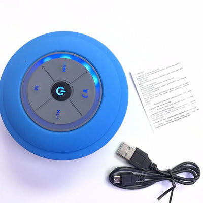 BT Loud Subwoofer Speakers Waterproof Portable.