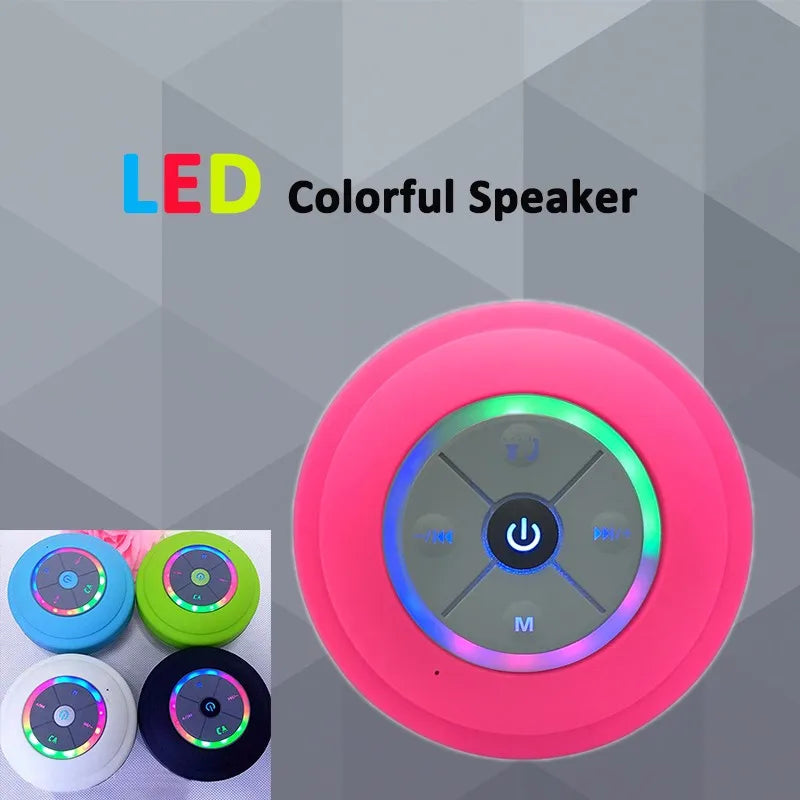 BT Loud Subwoofer Speakers Waterproof Portable.