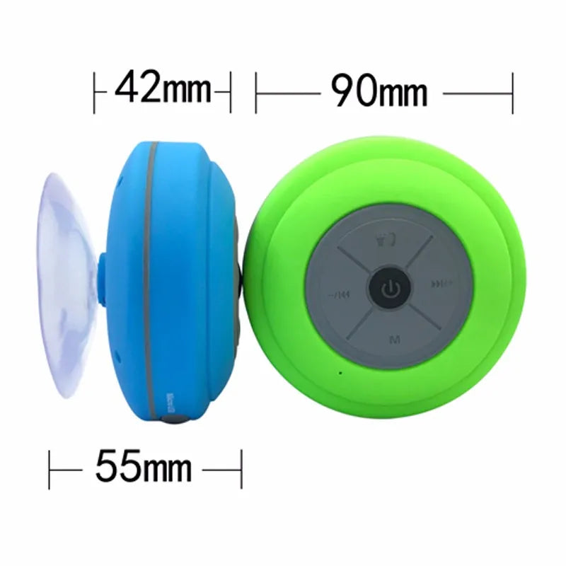 BT Loud Subwoofer Speakers Waterproof Portable.