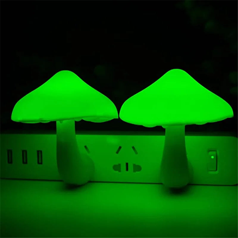 LED Night Lights Mushroom Shape.