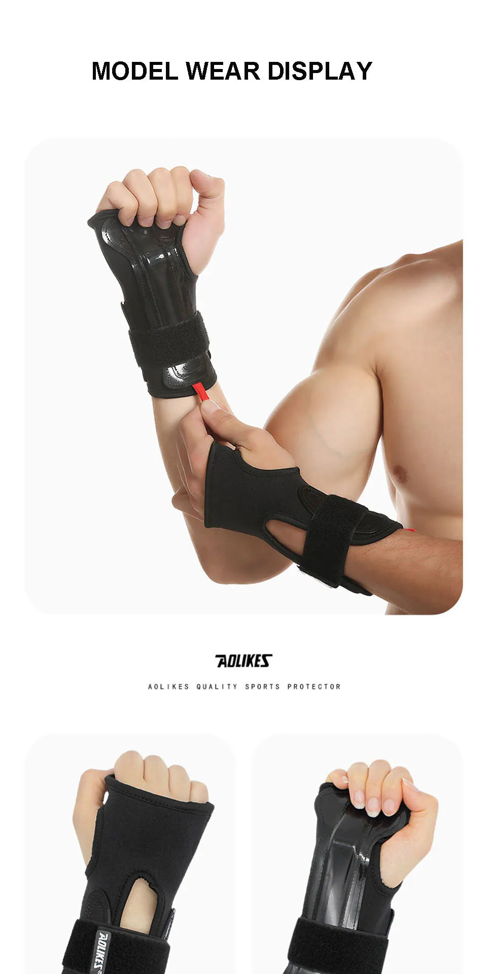 Ski Wrist Support Gear Hand Protection.