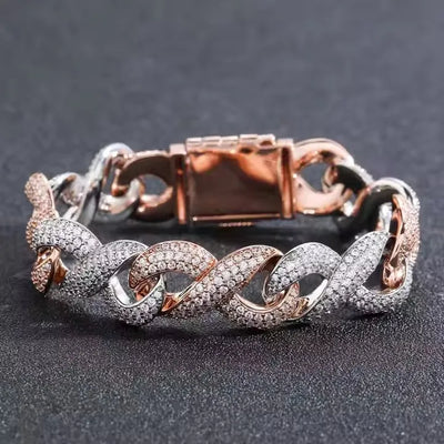 Brass Bracelet Hip Hop Style.