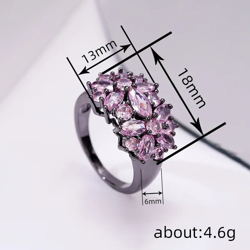 Floral Cool Girl Ring.