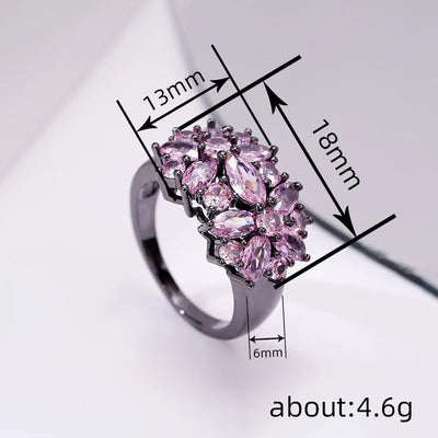 Floral Cool Girl Ring.