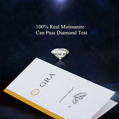 Original 10 Ct Excellent Cut D Wedding Ring.