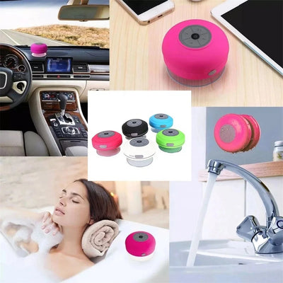 BT Loud Subwoofer Speakers Waterproof Portable.
