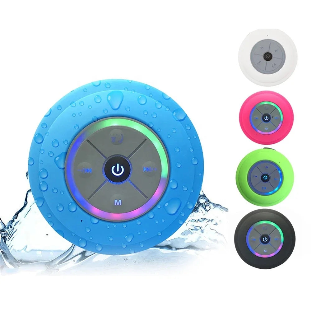 BT Loud Subwoofer Speakers Waterproof Portable.