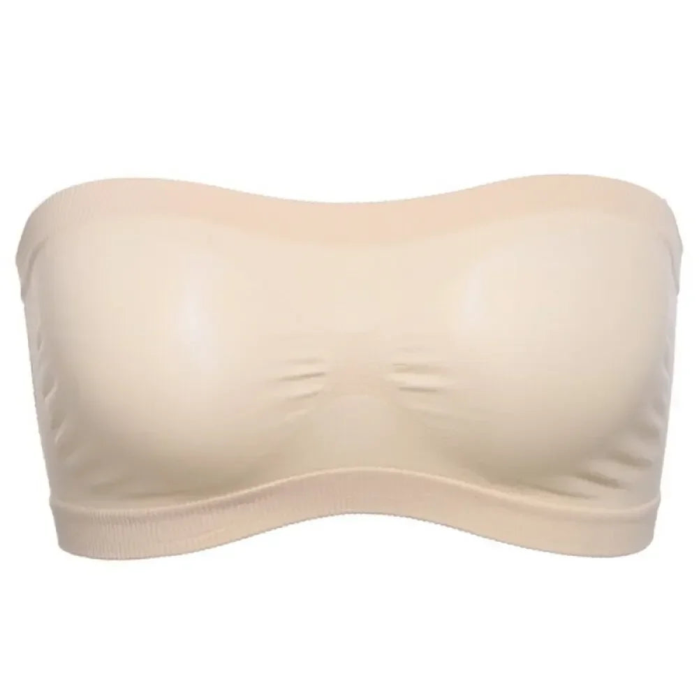 Women Breathable Mesh Tube Bra.