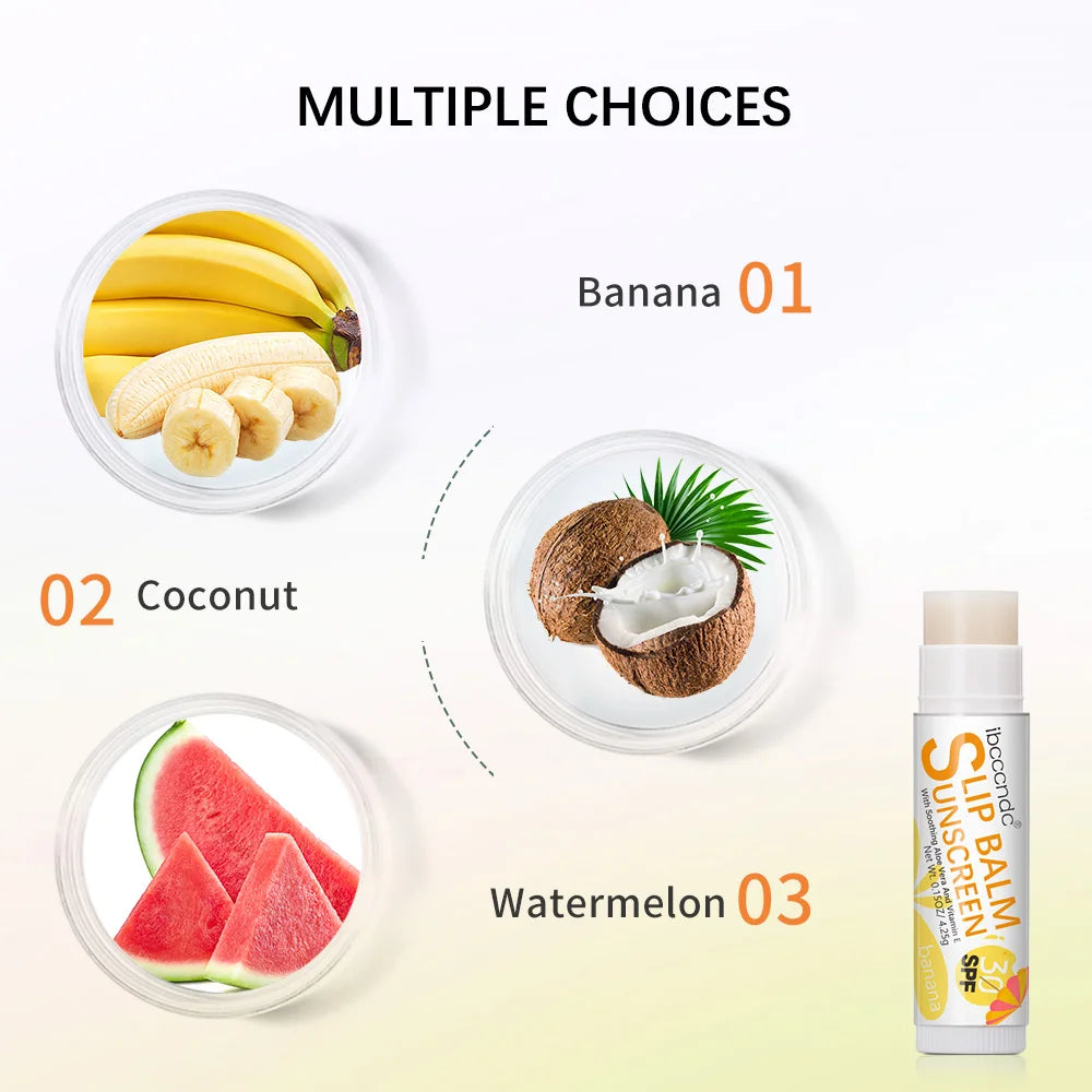 Sunscreen Lip Balm Protection Moisturizer.