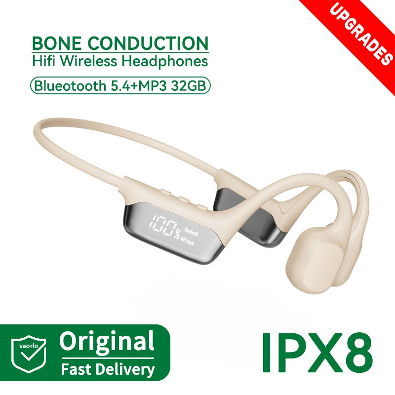 Bluetooth Wireless Swimming Headsets.