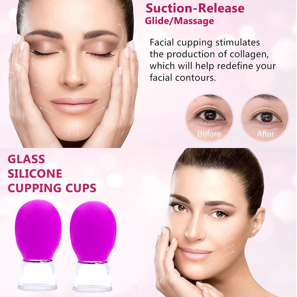 Silicone Face Massager Vacuum.