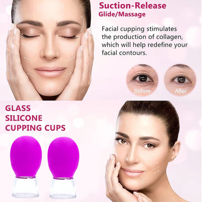 Silicone Face Massager Vacuum.