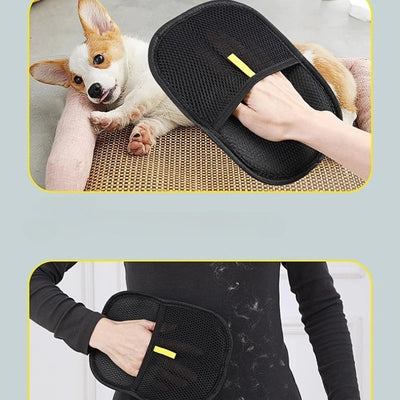Pet Hair Remover Gloves.